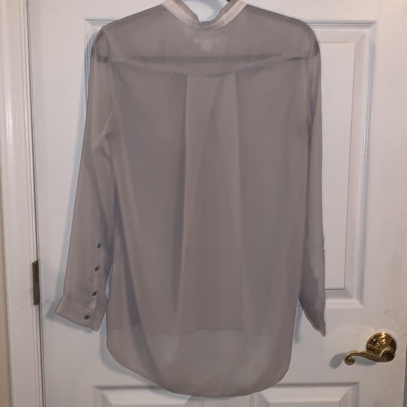 Helmut Lang sheer button down top - Picture 6 of 7